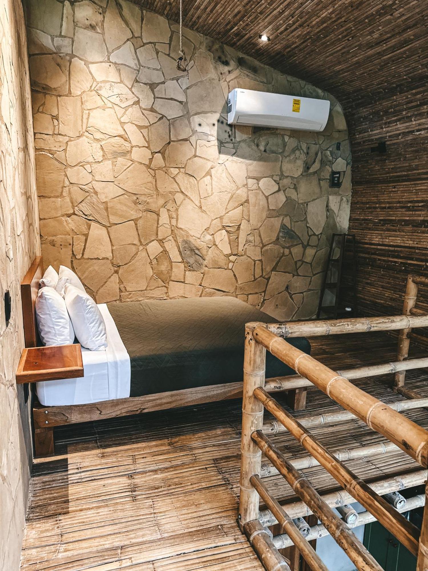 Cabana De Bambu En La Selva Palenque Zewnętrze zdjęcie